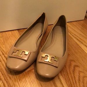 Tory Burch Nude Gigi Flat